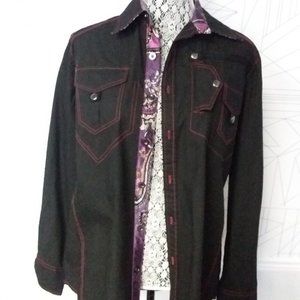 Black Planti Jeans Cougar Men's Shirt